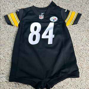 Black and Yellow NFL Baby Onesie